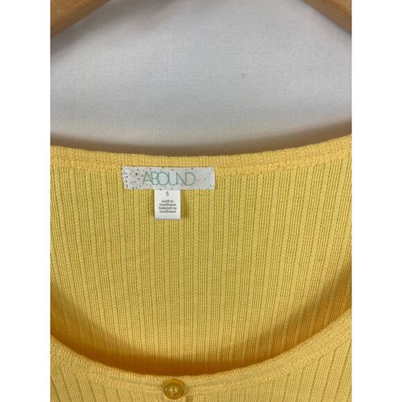 NWT Abound Pointelle Knit Crop Sweater  S - Picture 3 of 5